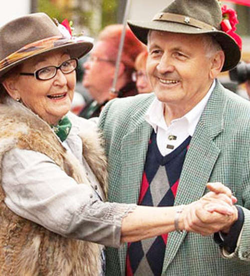 Alm Abtrieb Fest in Rein in Taufers