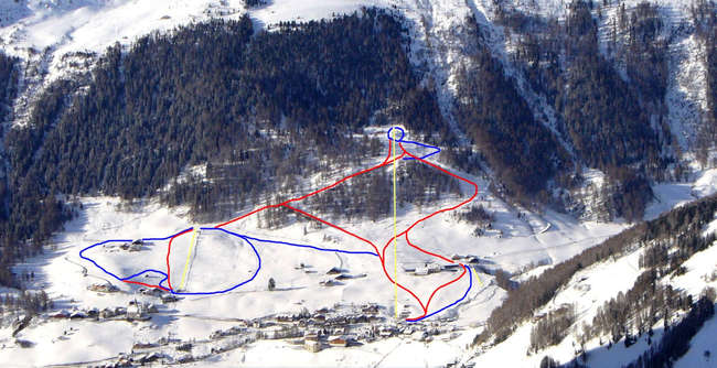 Area sciistica Riva di Tures